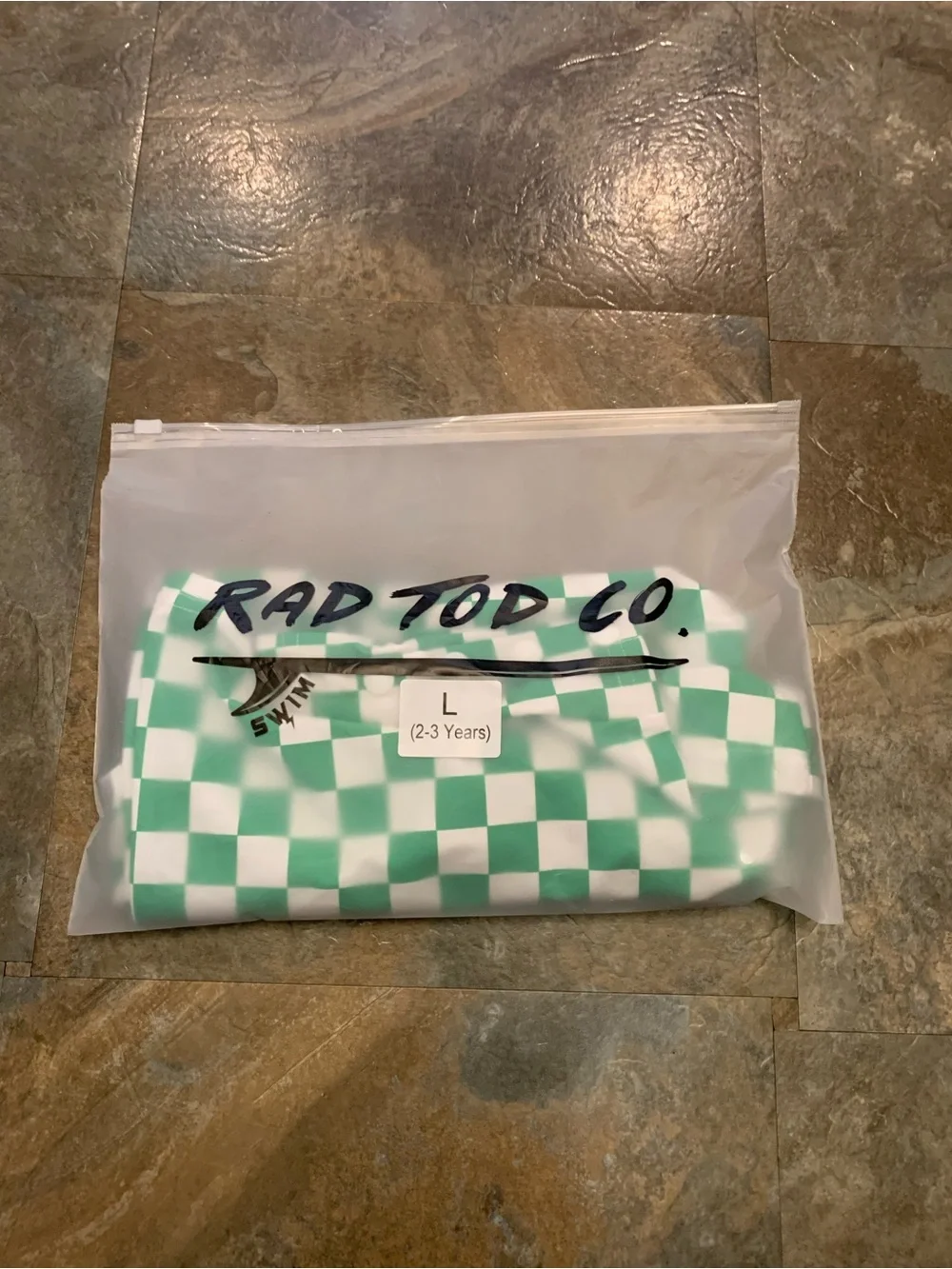 Rad Tod co. brand new swimsuit, size 2-3 years - Picture 2 of 5